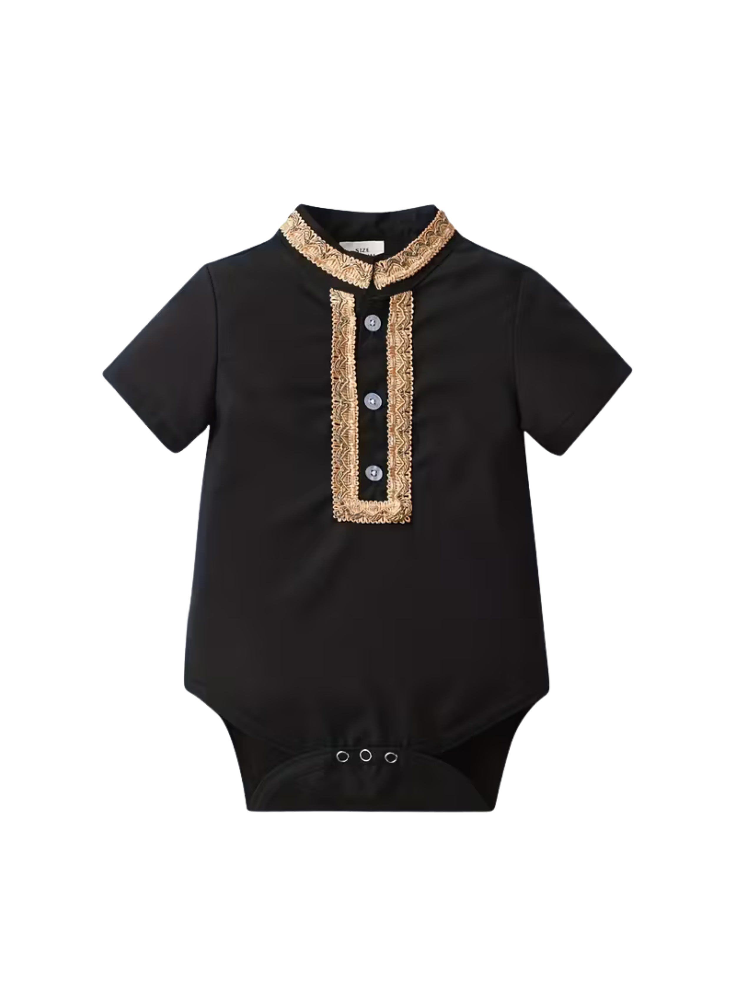 JAICEE ' Short Sleeve Arabic Kanzu-like Eid & Ramadan Outfit - Muslim 's Islamic Clothing